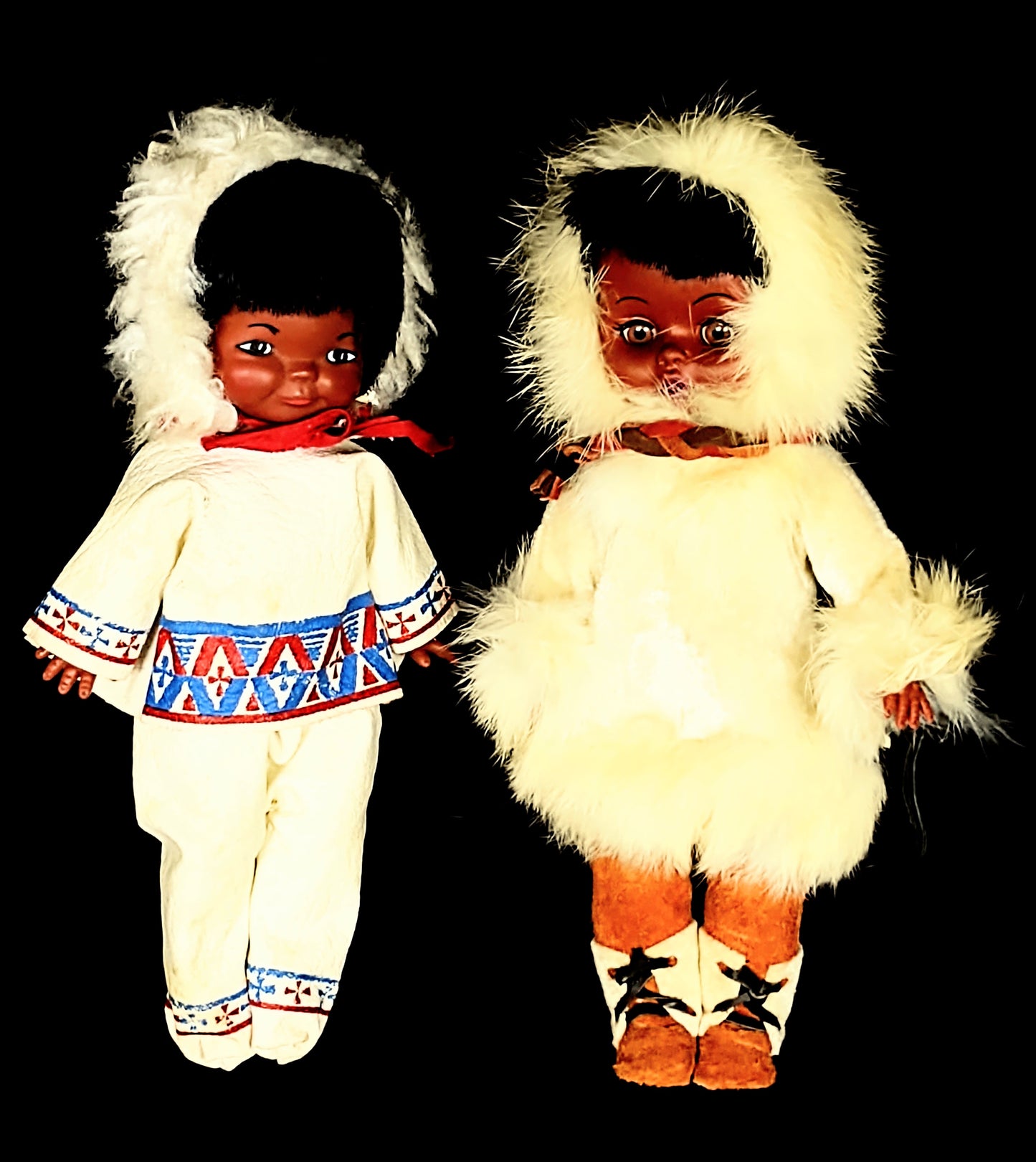 1960s Inuit Eskimo dolls